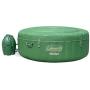 Coleman SaluSpa Inflatable Hot Tub Spa, Green & White