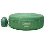 Coleman SaluSpa Inflatable Hot Tub Spa, Green & White Coleman SaluSpa Inflatable Hot Tub Spa, Green & White