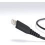 AmazonBasics MFi-Certified Lighting to USB A Cable for Apple iPhone and iPad - 10 Feet (3 Meters) - Black