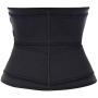 Latex Double Strapped, Zip Up Waist Trainer, Workout Sweat Sauna Belt, for Body Shaping Hourglass Tummy Reduction
