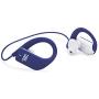 JBL ENDURANCE SPRINT- Wireless headphones, bluetooth sport earphones with microphone, Waterproof, up to 8 hours battery, charging case and quick charge, works with Android and Apple iOS (blue)