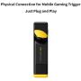 Flydigi Stinger CapAir Mapping Gaming Trigger Physical Connection for Android and iPhone No App for FPS Games -Left Hand