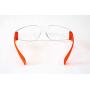 G & F 13016-6 EyePRO Scratch, Impact & Ballistic Resistant Safety Goggles with Clear Lens (6 Pack)