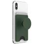 PopSockets PopWallet+: Swappable & Repositionable Wallet - Moss Green