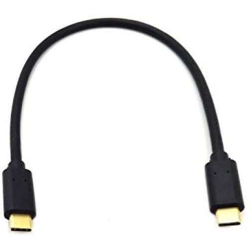 Poyiccot USB Type-C to USB Type-C Gen 2 Sync & Charging Cable, USB 3.1 Type C Male to Male Cable for MacBook, Nintendo Switch(USB C M/M)