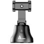 AUTORCH Selfie Stick 360 Rotation Smart Following Shooting Gimbal Robot Cameraman Auto Face Tracking Object Tracking Holder,AI-Composition Pivo Camera Mount Tripod for Phone and Camera(Black)