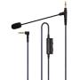 Cable Boom Microphone - Volume Control for Playstation PS4 or Xbox One Controller, PC, Tablet,Laptop, Smartphone - Boompro Gaming Mic Compatible with V-Moda or Most Other 3.5mm Jack Headphone(150CM)