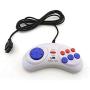 Controller Pc| 100PCS 16 Bit Handle Controller 6 Button Gamepad Game Controller for for MD Game Accessories