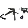 Octo Mount - Universal Cell Phone and GoPro Tripod & Hand Grip Mount with iOS/Android Bluetooth Remote Works with iPhone, GoPro, Android, Samsung, Google Pixel, GoPro and Other Action Cameras.