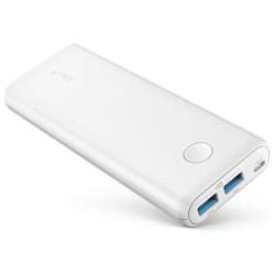 Anker PowerCore II 20000, 20100mAh Portable Charger with Dual USB Ports, PowerIQ 2.0 (up to 18W Output) Power Bank, Fast Charging for iPhone, Samsung and More (Compatible with Quick Charge Devices)