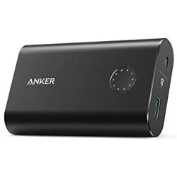 Anker PowerCore+ 10050 Premium Aluminum Portable Charger with Qualcomm Quick Charge 3.0, 10050mAh Power Bank with PowerIQ Technology for iPhone, iPad, Samsung Galaxy, Android Phones and More