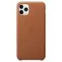 Apple Leather Case (for iPhone 11 Pro Max) - Saddle Brown Apple Leather Case (for iPhone 11 Pro Max) - Saddle Brown