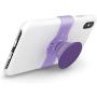 PopSockets PopGrip Slide for iPhone X and XS Apple Silicone Case - Fierce Violet