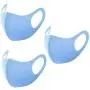 Washable and Reusable Fabric Face Mouth Madks Breathable Face Covering for Summer, 3 Pack_Blue Washable and Reusable Fabric Face Mouth Madks Breathable Face Covering for Summer, 3 Pack_Blue