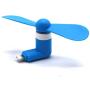 ZLMC Portable Mini Fan Compatible for iPhone Xs X 8 8plus 7plus 6 6S 7 IPad Smartphone Phone Accessories (White,Blue,Green,Rose Red) [4-Pack]