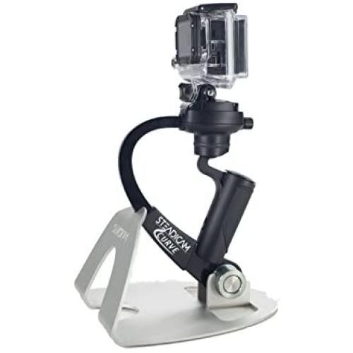 Steadicam Curve-BK Handheld Video Stabilizer and Grip for GoPro Hero Cameras 3, 4 Black & Hero 5 (Black)