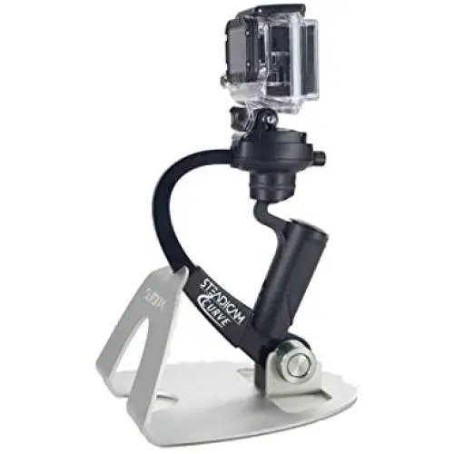 Steadicam Curve-BK Handheld Video Stabilizer and Grip for GoPro Hero Cameras 3, 4 Black & Hero 5 (Black) Steadicam Curve-BK Handheld Video Stabilizer and Grip for GoPro Hero Cameras 3, 4 Black & Hero 5 (Black)