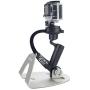 Steadicam Curve-BK Handheld Video Stabilizer and Grip for GoPro Hero Cameras 3, 4 Black & Hero 5 (Black)