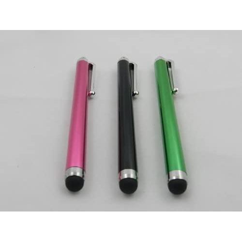 BastexWireless TM brand: Pack of 3 PCS PINK Green BLACK Universal Stylus Touch Screen Pen for Ipad 2 3 Ipod Iphone 4,4S, Kindle Fire,3g 3gs, Blackberry Playbook HTC Flyer Evo View Tablet Sony Playstation PS VITA Motorola Xoom, Samsung Galaxy Tab 8.9 10.1,