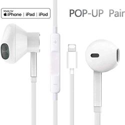 Headphones for iPhone, ZDAGO Phone Headphones with Microphone, HiFi Stereo in-Ear Earbuds for Phone 11 Pro, Phone X/XS Max/XR, Phone 8/8 Plus, Phone 7/7 Plus, Pad, Pod