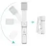 Selfie Stick Tripod Zhiyun Smooth X, Portable Foldable Gimbal Stabilizer for iPhone 11 Pro Xs Max Xr Smartphone Cell Phone Android, with Smart Mode Filmmaking Features SmoothX White