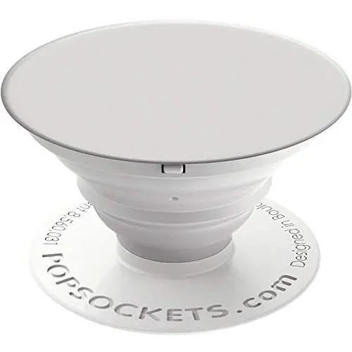 PopSockets: Collapsible Grip & Stand for Phones and Tablets - White