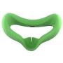 MASiKEN Face Mask for Oculus Quest, Professional Silicone Face Cover, Face Pad Sweatproof Lightproof Washable (Mask Green)