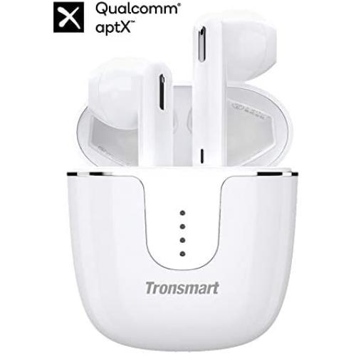 Wireless Earbuds，Tronsmart Bluetooth5.0 Headphones，Apt-X Stereo Sound，IPX5 Waterproof，Touch Control，Wireless Sport Earphones for iPhone/Samsung/Android