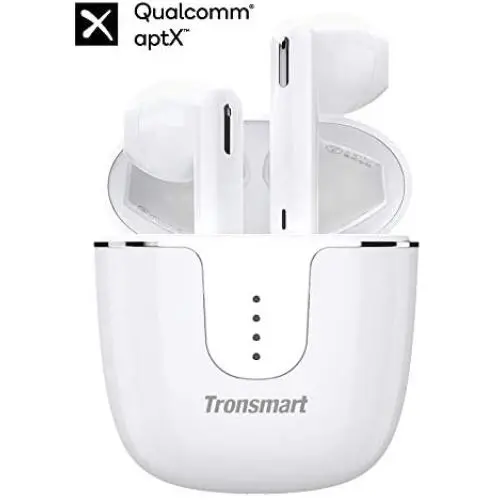 Wireless Earbuds,Tronsmart Bluetooth5.0 Headphones,Apt-X Stereo Sound,IPX5 Waterproof,Touch Control,Wireless Sport Earphones for iPhone/Samsung/Android Wireless Earbuds,Tronsmart Bluetooth5.0 Headphones,Apt-X Stereo Sound,IPX5 Waterproof,Touch Control,Wireless Sport Earphones for iPhone/Samsung/Android