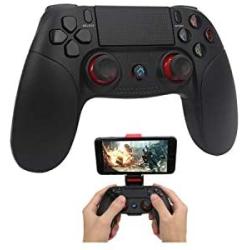 Mobile Game Controller| Wireless Smartphone Joystick Gamepad Android Controller Bluetooth Control for and Android Smart TV with Support
