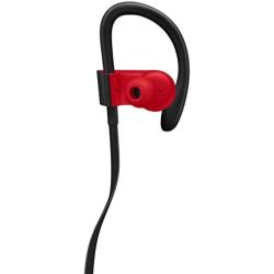 Powerbeats3 Wireless Earphones - Apple W1 Headphone Chip, Class 1 Bluetooth, 12 Hours Of Listening Time, Sweat Resistant Earbuds - Defiant Black-Red