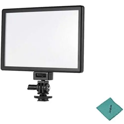 Viltrox L116T Ultra-Thin LED Video Light Photography Fill Light Adjustable Brightness and Dual Color Temp 3300K-5600K CRI95 Compatible with Canon Nikon Sony Panasonic DSLR Camera and Camcorder Viltrox L116T Ultra-Thin LED Video Light Photography Fill Light Adjustable Brightness and Dual Color Temp 3300K-5600K CRI95 Compatible with Canon Nikon Sony Panasonic DSLR Camera and Camcorder