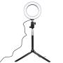 LED ring makeup lamp Adjustable LED fill light, ring of light with support for video and live streaming and make-up
