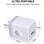 Single Port USB Wall Charger, GiGreen 1A/5V Power Adapter 5 Pack Charging Block Cube Plug Box Compatible Phone X/8/7/Xs/XR/6s/5/SE, Samsung S9/S8/S7/S6 Edge, Note 8, LG G5 V30, Moto, Pixel, Nexus, HTC