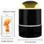 Mosquito Trap Mosquito Killer Lamp - Insect Killer That Works Best for Mosquito, Fruit Fly, Gnat, Moth, Bug - Built in 360 Fan UV LED Light, USB Powered - Child Safe, Non-Toxic, Odorless (Black) Mosquito Trap Mosquito Killer Lamp - Insect Killer That Works Best for Mosquito, Fruit Fly, Gnat, Moth, Bug - Built in 360 Fan UV LED Light, USB Powered - Child Safe, Non-Toxic, Odorless (Black)