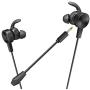 RAPOO Gaming Earbuds, Wired in-Ear Headphones with Dual Mic, Hi-Fi Stereo Earphones for Nintendo Switch PC, Laptop, Cellphone with 3.5mm Jack- Black