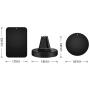 Magnetic Car Mount, Nekteck Magnetic Phone Car Mount Holder for iPhone X/ 8/7/ 6s/ 6 Plus,iPhone 5s/ 5c/ 5, Samsung Galaxy S9/ S8/ S7/ S6, Note 8, LG HTC, Pixel 2 XL and GPS Devices,2 Pack