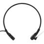 Mugast 3.5mm PTT Mic Earphone, Radiation Protection Mic Microphone Earphone PTT Adjustable Concealed Air Conduit Suitable for Most of Smart Phone