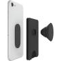 PopSockets PopWallet+ with Integrated Swappable PopTop - Black