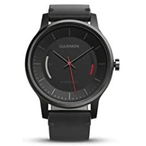 Garmin vívomove Classic - Black with Leather Band Garmin vívomove Classic - Black with Leather Band