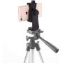 2 Pack Phone Mount Tripod Adapter - Universal Cell Phone Clamp Holder, Tripod Firm Attachment for iPhone, Galaxy and Other Smartphones