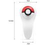 Handle Grip for Poke Ball Plus, More Comfortable and Flexible in Mastering Your Little Pokemon Go Plus [Poke Ball not Included]- White