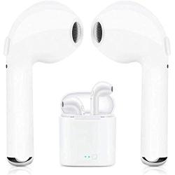 iBinker Wireless Bluetooth Earbuds Headphones with Portable Charging Case,Waterproof Anti-Sweat Earplugs,Long Battery Life in-Ear Noise Cancelling Stereo Headset for All Smartphones Marine GPS