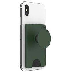 PopSockets PopWallet+: Swappable & Repositionable Wallet - Moss Green