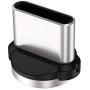 Melonboy Type C Magnetic Cable Adapter [4-Pack], Magnetic Connector Tip Heads 360° Rotating Magnetic Plug for Type C Device