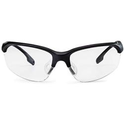 SolidWork 3x professional shooting glasses - shooting eye protection fog-free, scratch-resistant and UV protective coated lenses - ballistic glasses with clear lenses