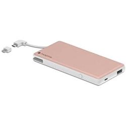 mophie powerstation Plus - External Battery with Built in cables for Smartphones - Rose Gold