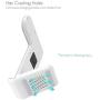 FACEVER 2 in 1 Wireless Charger Stand Dock Fast Qi Phone iWatch Charging Station Compatible for Apple Watch Series 1 2 3 4 5 iPhone 11 Pro Max X XS XR 8 8 Plus Samsung S9 S10, White