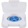 ASHATA ABS Mobile Gaming Controller Game Button Auxiliary Key for C1 Games Smartphone Accessory(Blue)