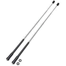 Walkie Talkie Antenna - NA-771R 16-Inch Retractable VHF/UHF (144/430Mhz) Dual Band Antenna SMA-Female Compatible with Baofeng Uv-5r Uv-82 F8hp by Yxisn5 (2 Pack)